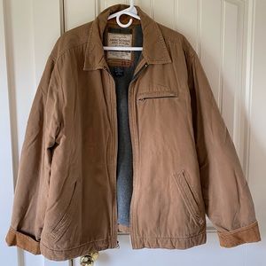 Tan Abercrombie & Fitch cotton jacket